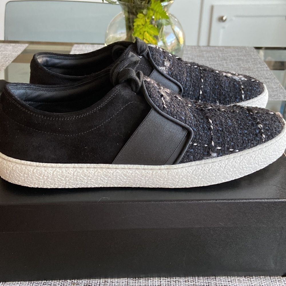 Chanel multicolor  New 2016 Flats Tweed Sneakers Size: EU 42 - Picture 5 of 13